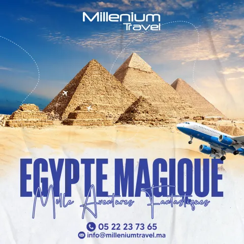 Millenium Travel — visuel réseaux sociaux 1