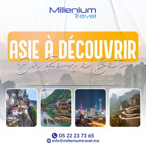 Millenium Travel — visuel réseaux sociaux 2