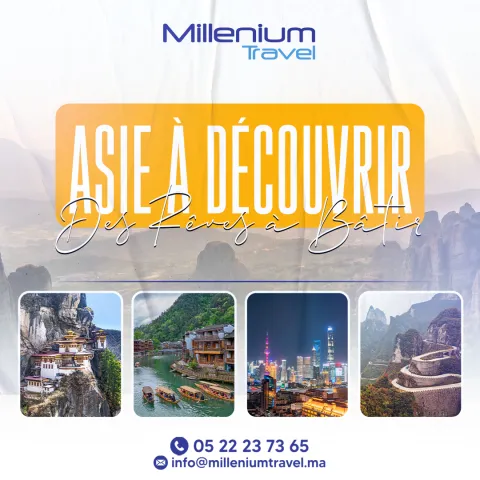 Millenium Travel — visuel réseaux sociaux 3