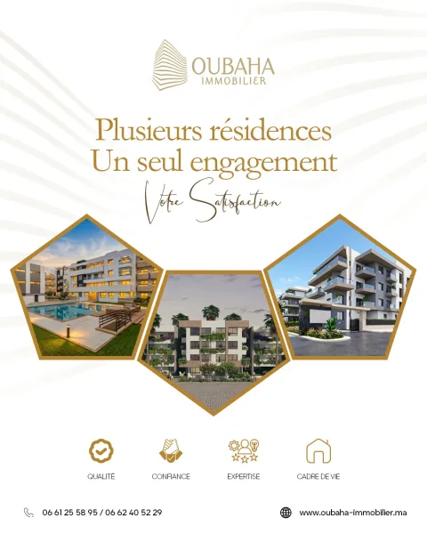 Oubaha Immobilier — visuel réseaux sociaux 1
