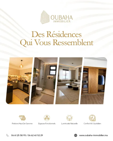 Oubaha Immobilier — visuel réseaux sociaux 2